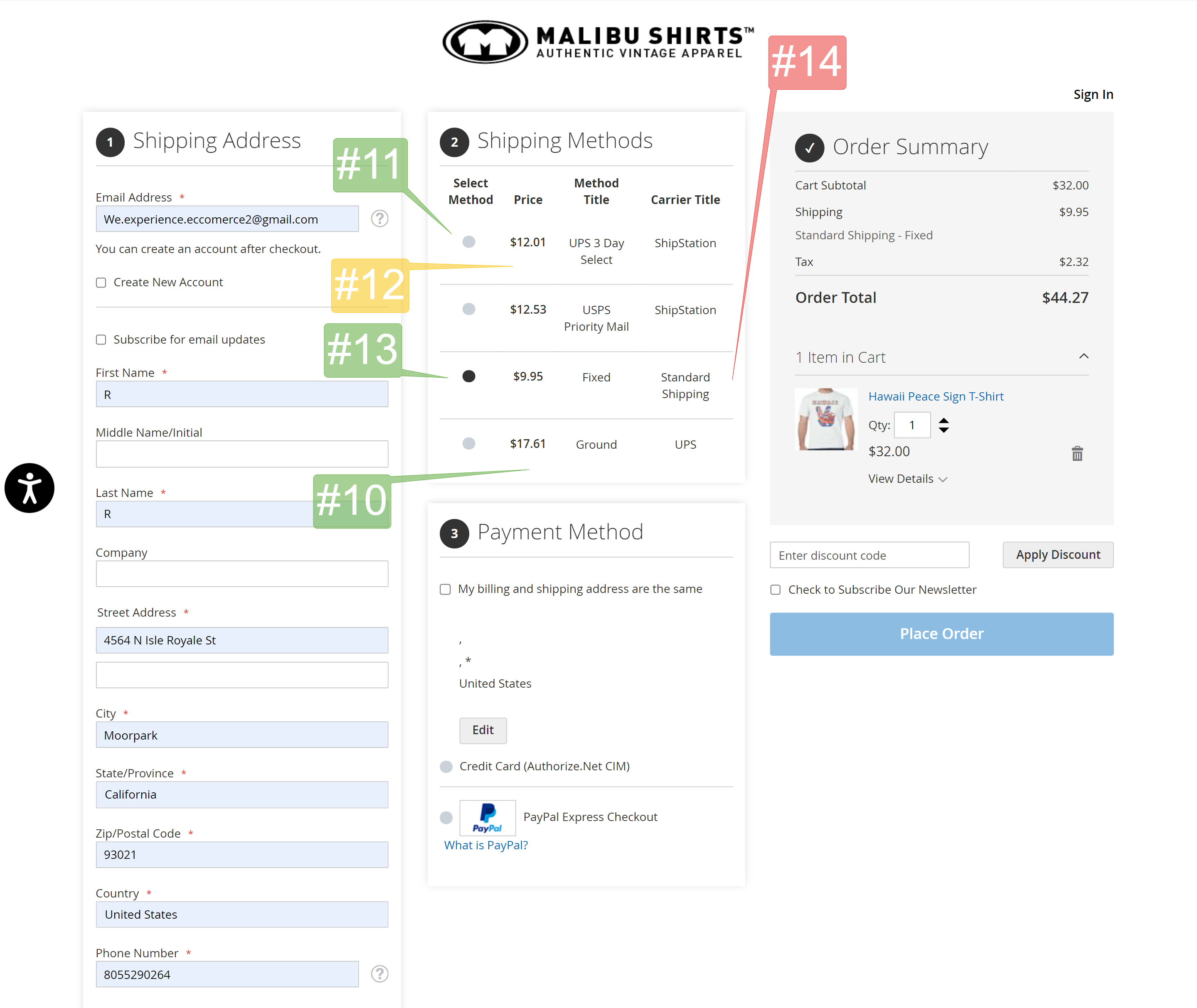 MALIBU SHIRTS Shipping & Store Pickup